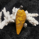 Fossilien Jaspis Anhänger